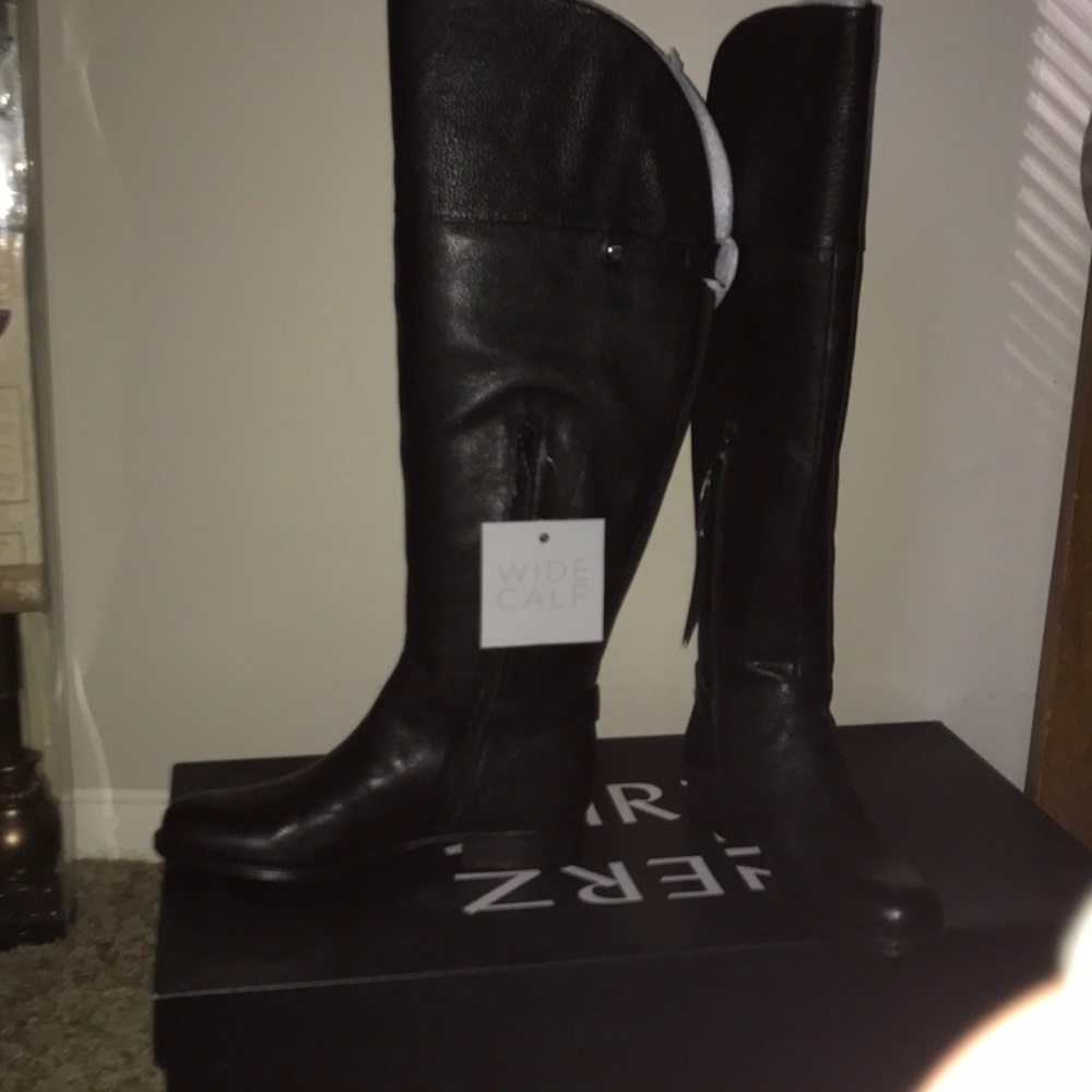 Naturalizer Wide Calf January WC, Black